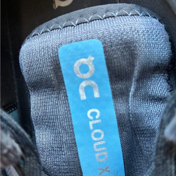 Good Used Condition- On Running Men's Gray Athletic Shoes - Picture 11 of 14